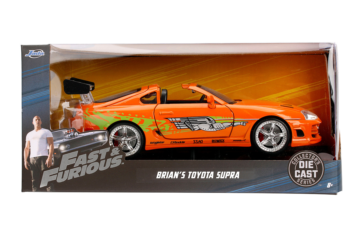 Modellauto Toyota Supra Fast And Furious Orange Jada Bei