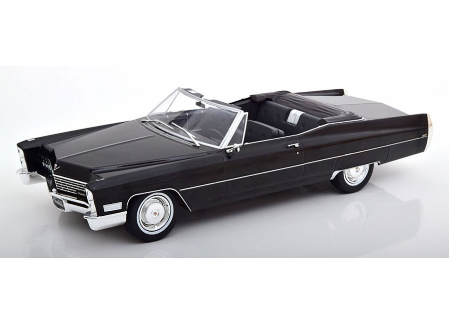 Modellauto Cadillac Deville Convertible 1968 Schwarz Limitiert Auf 750 Stuck Kk Scale 1 18 Metallmodell Turen Motorhaube Nicht Zu Offnen Bei Modellauto18 De