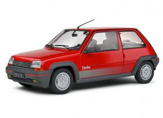 Renault 5 GT Turbo MK1 rot - ROUGE VIF – 1985 S1810001 Solido 1:18 Metallmodell