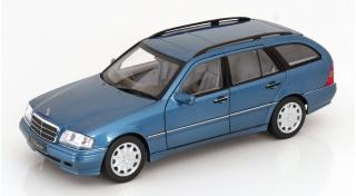 Mercedes C-Klasse W202 T-Modell 1997 türkis-metallic Limited Edition 500 pcs. Norev 1:18 Metallmodell