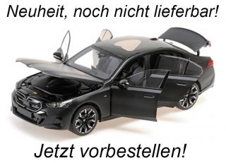 BMW i5 - 2023 - MATT GREY Minichamps 1:18 Metallmodell mit zu öffnenden Türen und Haube(n)  Date de parution inconnue