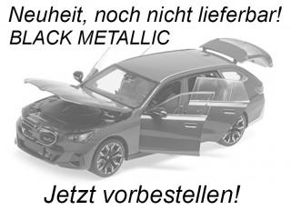 BMW i5 M60 TOURING - 2024 - BLACK METALLIC Minichamps 1:18 Metallmodell mit zu öffnenden Hauben und Türen!