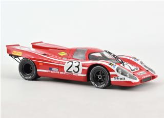 Porsche 917K 24H France 1970 #23 Attwood / Herrmann Winner (Reprod 2023) Norev 1:12 Metallmodell (Türen/Hauben nicht zu öffnen!)