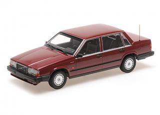 VOLVO 740 GL - 1986 – RED Minichamps 1:18 Metallmodell