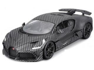 Bugatti Divo "Carbon-Version - 50 Jahre Bburago" Burago 1:18 Metallmodell