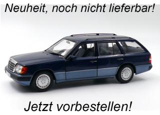 Mercedes-Benz W124 (S124) 300 TD 1990 T-Modell - nautical blue limited edition - 1000 Stück Norev 1:18 Metallmodell 4 Türen, Motorhaube und Kofferraum zu öffnen! <br> Lieferbar ab 1. Quartal 2025