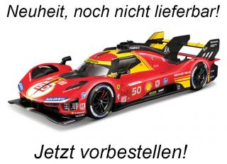 Ferrari 499P LMH 2024 (Sieger LeMans ´24) #50 Fuoco/ Nielsen/ Molina Lms Hypercar Champion 24h Le Mans 2024  Burago 1:18 Racing