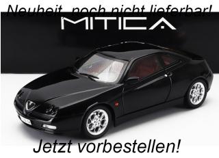 ALFA ROMEO GTV 3.0 V6 24V 1998 -  NERO 601 MITICA 1:18 Metallmodell (Türen zu öffnen)