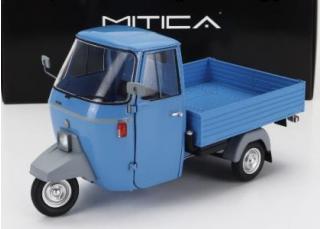 PIAGGIO APE P501 OPEN 1979 WITH SHOWCASE - BLU 7210 - BLUE MITICA 1:18 Metallmodell