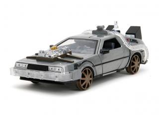 DeLorean Time Machine (Back to the Future 3) mit Beleuchtung Jada 1:24