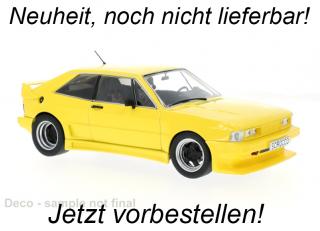 VW Scirocco Rieger GTO gelb MCG 1:18 Metallmodell, Türen und Hauben nicht zu öffnen