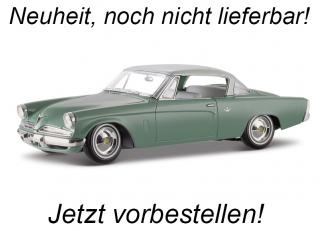 Studebaker Starliner ´53 grün Maisto 1:18 Metallmodell  Liefertermin nicht bekannt (nicht vor 3. Quartal 2025)