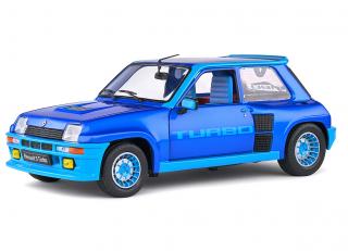 Renault 5 Turbo blau 1981 Solido 1:18 Metallmodell