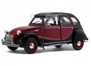 Citroen 2CV6 CHARLESTON rot/schwarz Solido S1805013 1:18