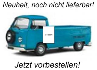 Volkswagen T2 Pick up 1968 blau S1809403 Solido 1:18  Liefertermin nicht bekannt (nicht vor 3. Quartal 2024)