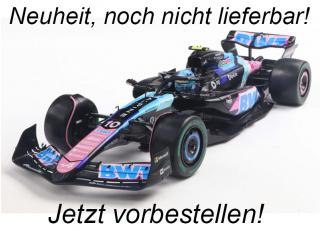 Alpine F1 Team A524 P.Gasly Br. GP S1814003 Solido 1:18 Metallmodell <br> Liefertermin nicht bekannt