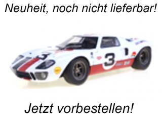 Ford GT40 MK.1 Eric Dean 2015 weiß S1803010 Solido 1:18 <br> Date de parution inconnue (pas avant le 3. trimestre 2024)