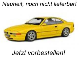 BMW 850 (E31) CSI 1990 gelb S1807005 Solido 1:18  Liefertermin nicht bekannt (nicht vor 3. Quartal 2024)