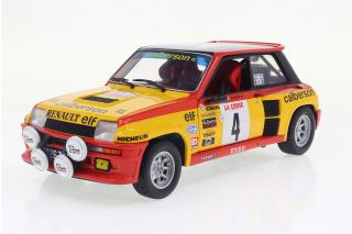 Renault 5 turbo – Tour de Corse – 1980 – #4 Ragnotti/Andrie S1801314 Solido 1:18