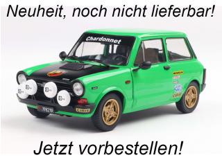 Autobianchi A112 MK.5 Abarth grün S1803806 Solido 1:18 Metallmodell <br> Liefertermin nicht bekannt