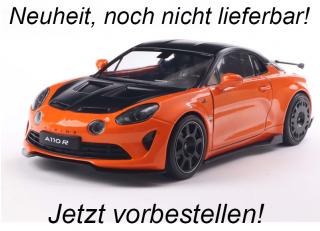 Alpine A110 RADICALE orange cobalt S1801629 Solido 1:18 Metallmodell <br> Liefertermin nicht bekannt