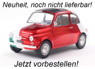 Fiat 500 TRIBUTE TO ITALIA 1965 S1801409 Solido 1:18 Metallmodell  Liefertermin nicht bekannt