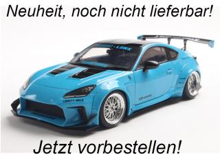 Toyota GR86 LBWK BODY KIT blau S1813601 Solido 1:18 Metallmodell