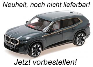 BMW XM - 2023 - GREEN METALLIC Minichamps 1:18 Metallmodell mit zu öffnenden Türen und Haube(n)  Liefertermin nicht bekannt