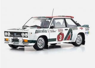 FIAT 131 ABARTH - 1978 - Markku Alén, Ilkka Kivimäki - Sieger Rallye 1000 Lakes Finnland 1978 #3 Kyosho 1:18 Metallmodell