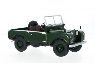 Land Rover Series I, dunkelgrün, 1957 MCG 1:18 Metallmodell, Türen und Hauben nicht zu öffnen