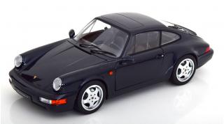 Porsche 911 (964) Carrera 4 Coupe 1990 dunkelblau-metallic Limited Edition 1000 pcs. Norev 1:18 Metallmodell