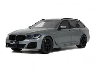 BMW 530E XDRIVE M SPORT TOURING GREY 2023 GT Spirit 1:18 Resinemodell (Türen, Motorhaube... nicht zu öffnen!)