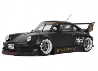 RWB STELLA ARTOIS BLACK 2010 Porsche 911 GT Spirit 1:18 Resinemodell (Türen, Motorhaube... nicht zu öffnen!)