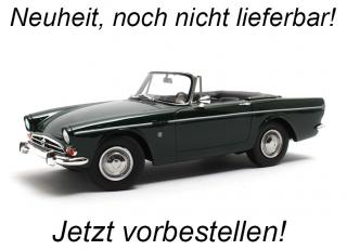 Sunbeam Tiger 260 green 64 - 67 Cult Scale Models 1:18 Resinemodell (Türen, Motorhaube... nicht zu öffnen!)