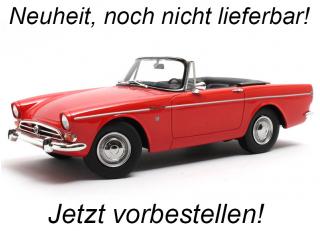 Sunbeam Tiger 260 red 64 - 67 Cult Scale Models 1:18 Resinemodell (Türen, Motorhaube... nicht zu öffnen!)