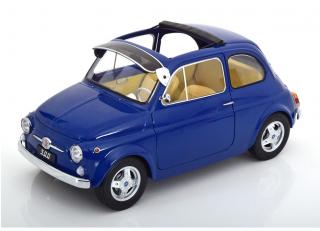 Fiat 500 F 1968 CUSTOM dunkelblau KK-Scale 1:12