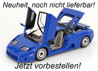 Bugatti EB110 1991 blau KK-Scale 1:12 Metallmodell <br> Lieferbar ab Dezember 2024