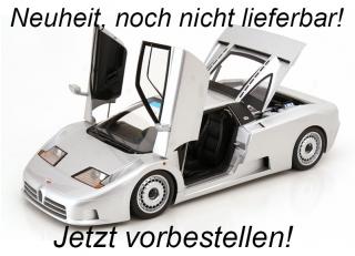 Bugatti EB110 1991 silber KK-Scale 1:12 Metallmodell <br> Lieferbar ab Januar 2025