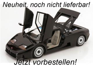 Bugatti EB110 1991 schwarz   KK-Scale 1:12 Metallmodell  Lieferbar ab Januar 2025