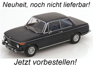 BMW 1502 2.Serie 1974 dunkelblau KK-Scale 1:18 Metallmodell (Türen, Motorhaube... nicht zu öffnen!)<br> Lieferbar ab Juli 2024