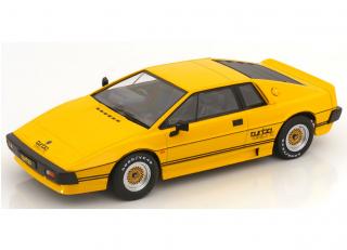 Lotus Esprit Turbo 1981 gelb KK-Scale 1:18 Metallmodell (Türen, Motorhaube... nicht zu öffnen!)