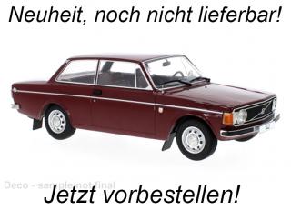 Volvo 142, dunkelrot, 1973 MCG 1:18 Metallmodell, Türen und Hauben nicht zu öffnen  Liefertermin nicht bekannt