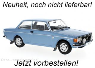 Volvo 142, metallic-blau, 1973 MCG 1:18 Metallmodell, Türen und Hauben nicht zu öffnen  Date de parution inconnue