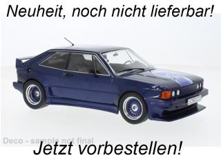 VW Scirocco Rieger GTO dunkelblau (Metallic) MCG 1:18 Metallmodell, Türen und Hauben nicht zu öffnen  Date de parution inconnue