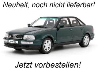 AUDI S2 SEDAN grün (Emerald Green M6) 1993 OttO mobile 1:18 Resinemodell (Türen, Motorhaube... nicht zu öffnen!)  Lieferbar ab Ende September 2024