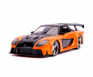 Fast & Furious Han´s Mazda RX-7  orange/schwarz Jada 1:24