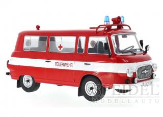 Barkas B 1000 Kleinbus, Feuerwehr, Ambulanz, 1965 MCG 1:18 Wiederauflage