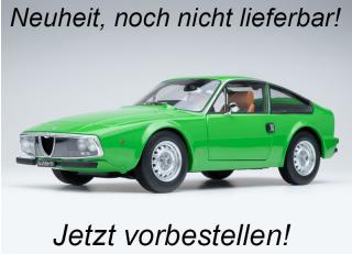 Alfa Romeo Junior Zagato 1969 - verde "Limited 1000 pieces" - Sticker on the box Norev 1:18 Metallmodell 2 Türen, Motorhaube und Kofferraum zu öffnen!<br> Liefertermin nicht bekannt (nicht vor 3. Quartal 2025)