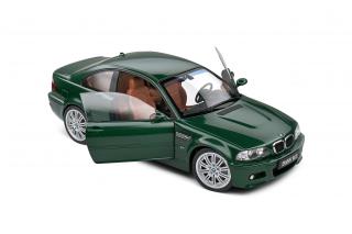 BMW E46 M3 Coupe 2000 grün – OXFORD GREEN – 2000 S1806507 Solido 1:18 Metallmodell