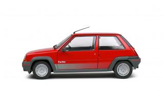 Renault 5 GT Turbo MK1 rot - ROUGE VIF – 1985 S1810001 Solido 1:18 Metallmodell